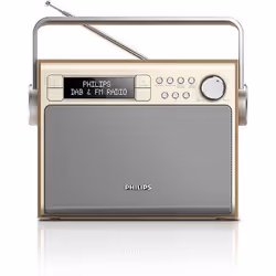 Philips Portable Radio AE5020/05, Portable, Digital, DAB+, FM, 3 W, 1-way, LCD