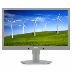 Philips Brilliance LCD monitor, LED backlight 220B4LPYCG/00, 55.9 cm (22"), 1680 x 1050 pixels, LCD, LED, 5 ms, Grey