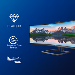 Philips P Line 32:9 SuperWide curved LCD display 499P9H/00 - Additional view 4