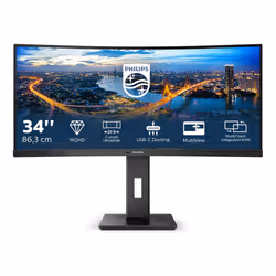 Philips B Line 346B1C/00 computer monitor 86.4 cm (34") 3440 x 1440 pixels Quad HD LCD Black - Additional view 6