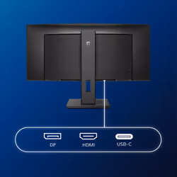 Philips B Line 346B1C/00 computer monitor 86.4 cm (34") 3440 x 1440 pixels Quad HD LCD Black - Additional view 8