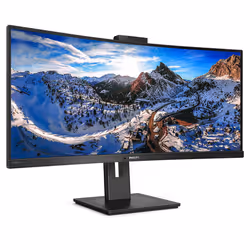 Philips P Line 346P1CRH/00 LED display 86.4 cm (34") 3440 x 1440 pixels UltraWide Quad HD Black - Additional view 5