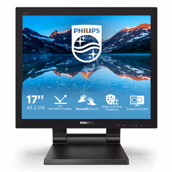 Philips 172B9TL/00 computer monitor 43.2 cm (17") 1280 x 1024 pixels Full HD LCD Touchscreen Black