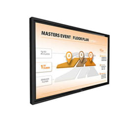 Philips 32BDL3651T/00 Signage Display Digital A-board 81.3 cm (32") VA Wi-Fi 350 cd/m² Full HD Touchscreen Built-in processor Android 8.0