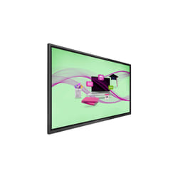 Philips Signage Solutions E-Line Digital signage flat panel 165.1 cm (65") ADS Wi-Fi 350 cd/m² 4K Ultra HD Black Touchscreen Built-in processor Android 10