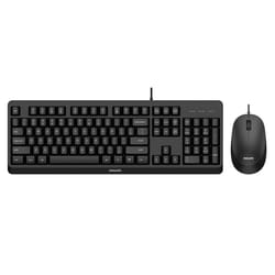 Philips 2000 series SPT6207BL/40 keyboard Mouse included Universal USB