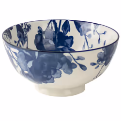 Gusta 2265430, Round, Porcelain, Blue, Grey, Personal, 1 person(s), 15.7 cm