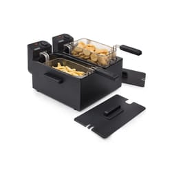 Princess 183028 Double Black Fryer