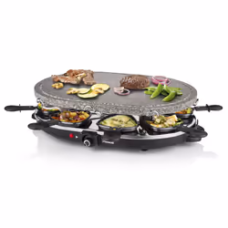 Princess 162720 Raclette 8 Oval Stone Grill Party