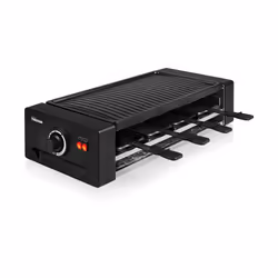 Tristar RA-2736, 8 person(s), Plastic, Black, 430 x 230 mm, Rotary, 1 m