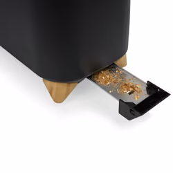 Princess 142361 6 2 slice(s) 1000 W Black, Silver, Wood
