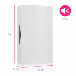 Chime with Integrated Transformer - Easy 2-Wire Installation - DBW-23082