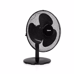 Tristar VE-5725 Desk fan, Household blade fan, Black, Table, Plastic, 48.43 dB, 1 m³