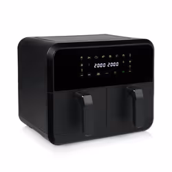 Princess 1.182068.01.001 Double Basket Airfryer, Hot air fryer, 8 L, 220 °C, 6 person(s), Double, Black