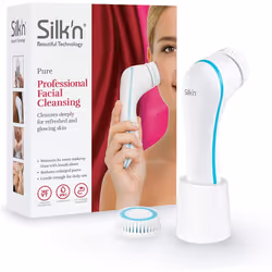 Silk'n Pure Brush Heads, Facial Massage - Gentle Cleansing and Massage for All Skin Types - White - 2 Pieces