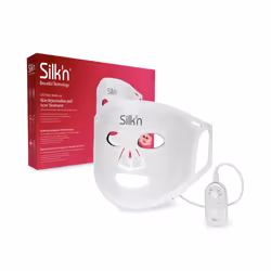 Silk'n FLM100PE1001, Skin light therapy, White, Anti-aging, Treatment, Acrylonitrile butadiene styrene (ABS), Silicone, Blue/ ...