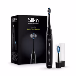 Silk'n SonicYou, Adult, Sonic toothbrush, Deep clean, Sensitive, Whitening, 37000 movements per minute, Black, 2 min