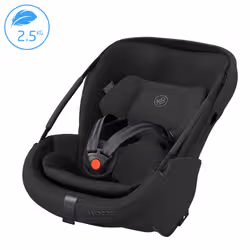 Maxi-Cosi Coral Slide Pro baby car seat 0+ (0 - 13 kg; 0 - 18 months) Black - Additional view 4