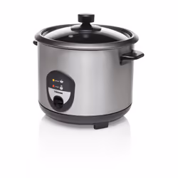 Tristar RK-6127 Rice cooker, Black, Stainless steel, 1.5 L, Stainless steel, 500 W, 220 - 240 V, 50 - 60 Hz