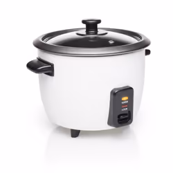 Tristar RK-6117 Rice cooker, Black, White, 0.6 L, 300 W, 220 - 240 V, 50 - 60 Hz, 245 mm