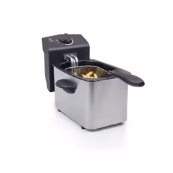 Tristar FR-6919 Deep fryer, Deep fryer, 2 L, 150 °C, 190 °C, Single, Black, Stainless steel