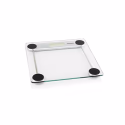 Tristar WG-2421 Personal scale, Electronic personal scale, 150 kg, 100 g, Silver, Transparent, kg, lb, ST, Square