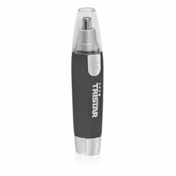 Tristar TR-2587 Nose and ear trimmer, Ear, Nose, Black, Silver, Battery, AA, 130 g, 250 g