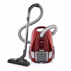Princess 333001 Vacuum Cleaner Power DeLuxe Bagged, 700 W, Cylinder vacuum, Dry, Dust bag, 3 L, HEPA