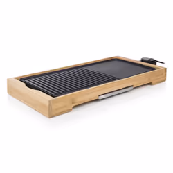 Tristar BP-2641 Bamboo Grill XL, 2200 W, Grill, Electric, 510 x 254 mm, Tabletop, Griddle