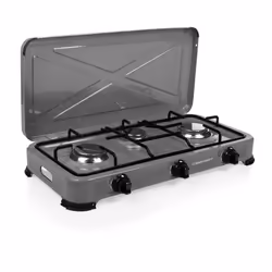 CamPart Travel GA-8403 Gas stove Quebec, 1500 W, 3 zone(s), Outdoor, Butane/Propane, 30 mbar, CE