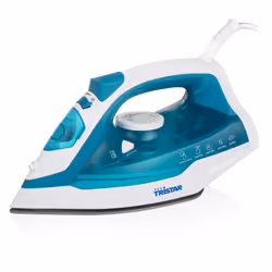 Tristar ST-8320 Steam Iron, Steam iron, Ceramic soleplate, 1.9 m, 70 g/min, Turquoise, White, 25 g/min