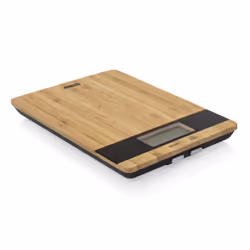Princess 01.492944.01.001 Kitchen Scale Pure, Electronic kitchen scale, 5 kg, 1 g, Bamboo, Black, Bamboo, Countertop