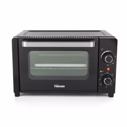 Tristar OV-3615 Mini oven, 10 L, Black, Freestanding, Rotary, 100 - 230 °C, Mechanical