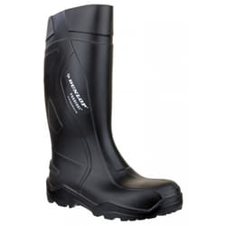 Dunlop Purofort+ Full Safety Wellington Mens Safety Boots - 12 UK Size, Black