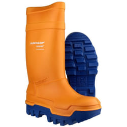 Dunlop C662343 Purofort Thermo + Full Safety Wellington / Mens Boots / Safety Wellingtons - 6 UK, Orange