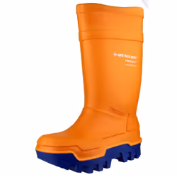 Dunlop C662343 Purofort Thermo + Full Safety Wellington / Mens Boots / Safety Wellingtons - 9 UK, Orange