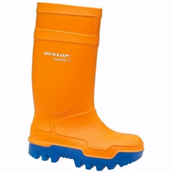 Dunlop C662343 Purofort Thermo + Full Safety Wellington / Mens Boots / Safety Wellingtons - 11 UK, Orange