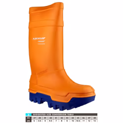 Dunlop C662343 Purofort Thermo + Full Safety Wellington / Mens Boots / Safety Wellingtons - 13 UK, Orange - Additional view 5