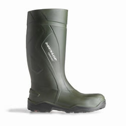 Dunlop C762933 Purofort+ Full Safety Standard Wellington Boxed / Womens Safety Boots - 40 EUR, Green