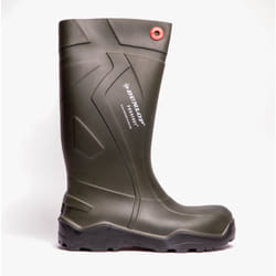 Dunlop PUROFORT+ Unisex Non-Safety Wellington Boots Green - UK 8