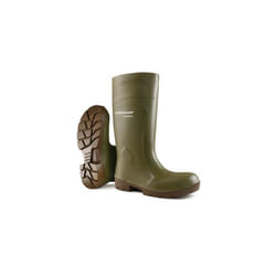 ) Dunlop CA6183103 Purofort Multigrip Green Wellington Boots Steel Toe Cap Size 3 - 12 (Adults'