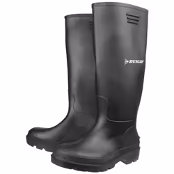 Dunlop 380PP Pricemaster Unisex Wellington Boots - 41 EUR, Black