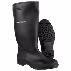 Dunlop 380PP Pricemaster Unisex Wellington Boots - 41 EUR, Black - Additional view 6