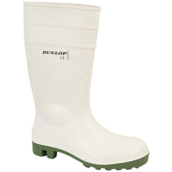 Dunlop FS1800/171BV Wellington / Mens Boots / Safety Wellingtons - 46 EUR, WHITE