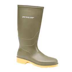 DUNLOP Ladies/Womens 16247 DULLS Rain Welly Boot / Wellington Boots - 39 EUR, Green
