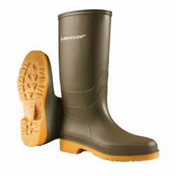 Dunlop Dull Wellies - 8 UK, Green