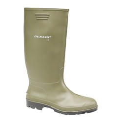 Dunlop Pricemastor PVC Welly / Mens Wellington Boots - 45 EUR, Green
