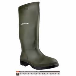 Dunlop Pricemastor PVC Welly / Mens Wellington Boots - 45 EUR, Green