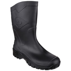 Dunlop Dee Calf K580011 Mens Wellington Boots - 37 EUR, Black