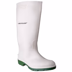 Dunlop Womens/Ladies Pricemastor 380BV Wellington Boots - 38 EUR, White/Green